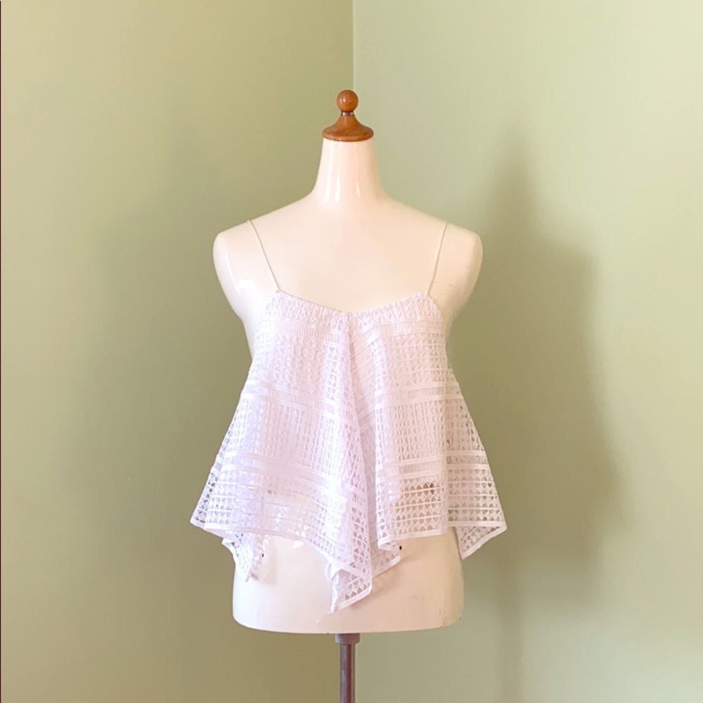 White Crop Top